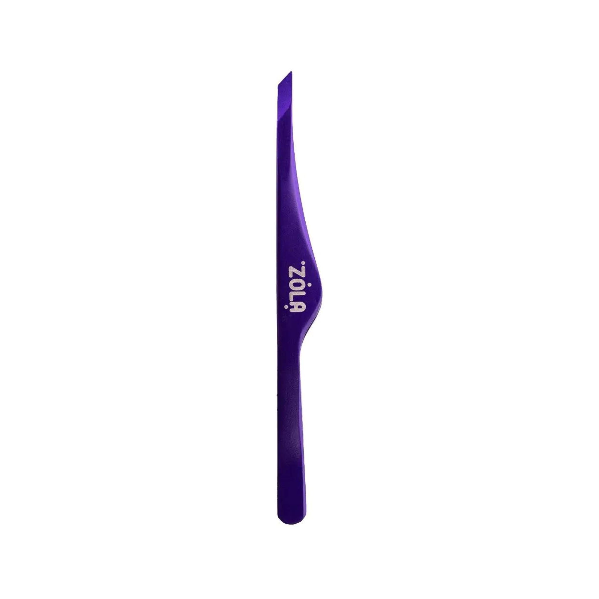 ZOLA Color pincetten roestvrijstalen pincetten in 7 kleuren, ideaal voor precisie bij wenkbrauw- en wimperwerk