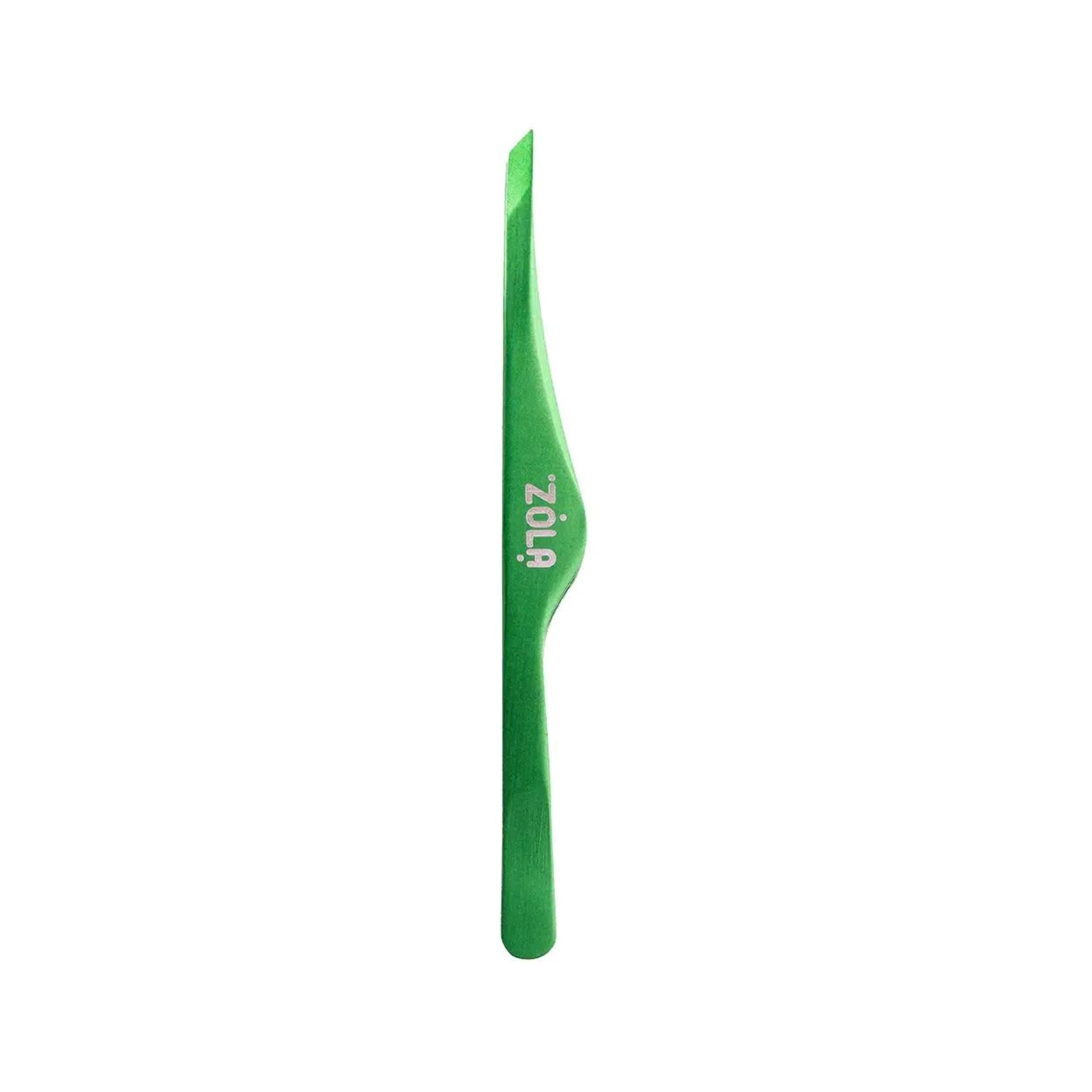 ZOLA Color pincetten roestvrijstalen pincetten in 7 kleuren, ideaal voor precisie bij wenkbrauw- en wimperwerk