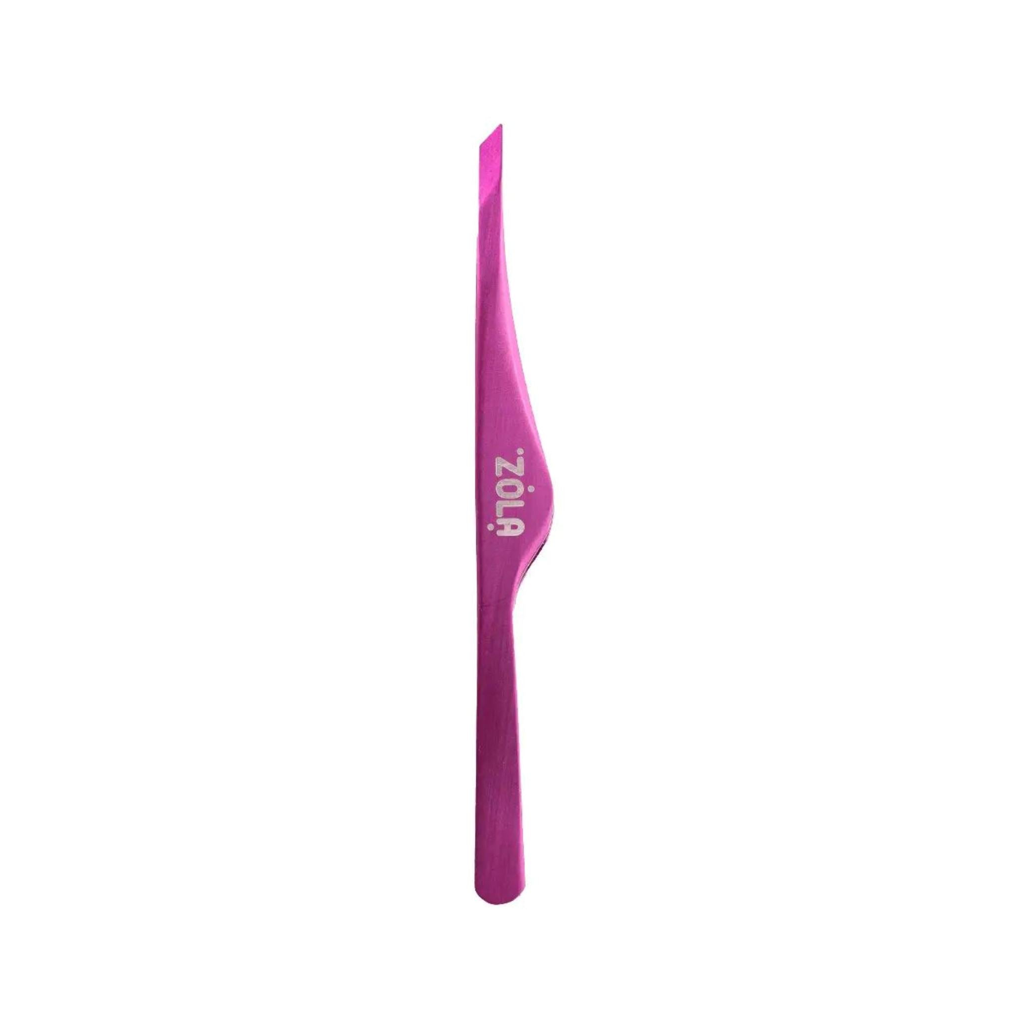 ZOLA Color pincetten roestvrijstalen pincetten in 7 kleuren, ideaal voor precisie bij wenkbrauw- en wimperwerk