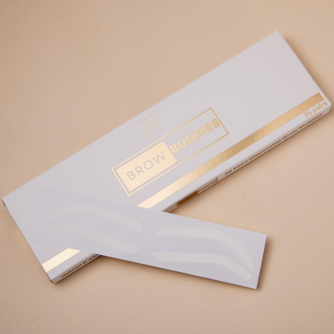 THE BROW GEEK | BROW BUDDIES™️ | 36 pairs for Airbrush and Hybrid The Brow Geek