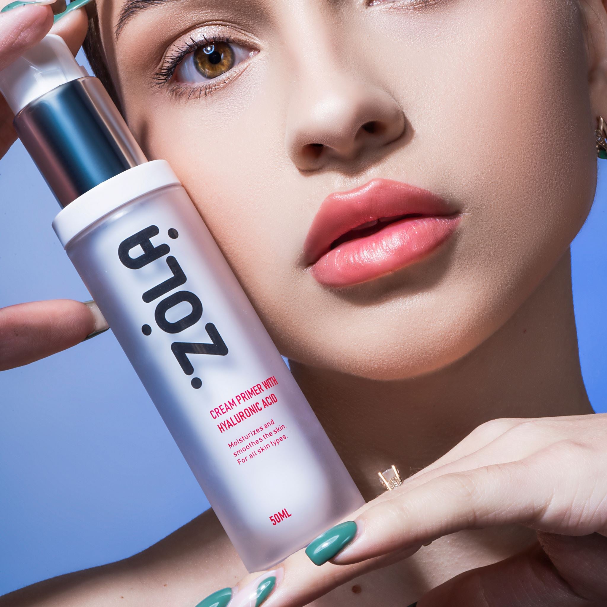 Cream Primer huidverzorgende en make-up primer, hydrateert, egaliseert en verstevigt de huid voor alle huidtypes