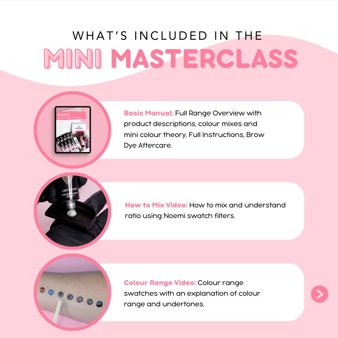 NOEMI - Mini Hybrid Dye Masterclass Online NOEMI AUSTRALIA