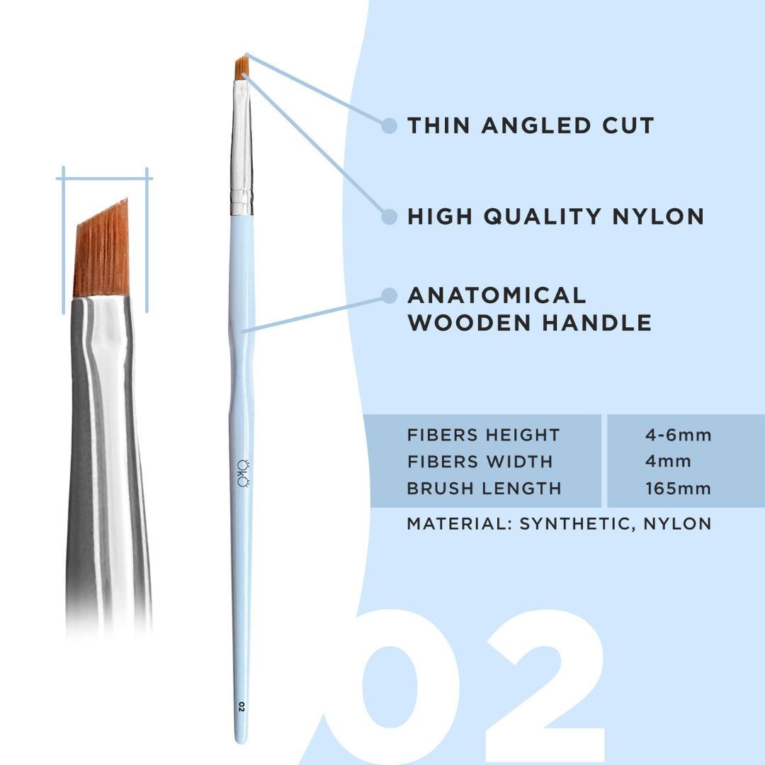 OKO | MINI ANGLED BRUSH 02 OKO