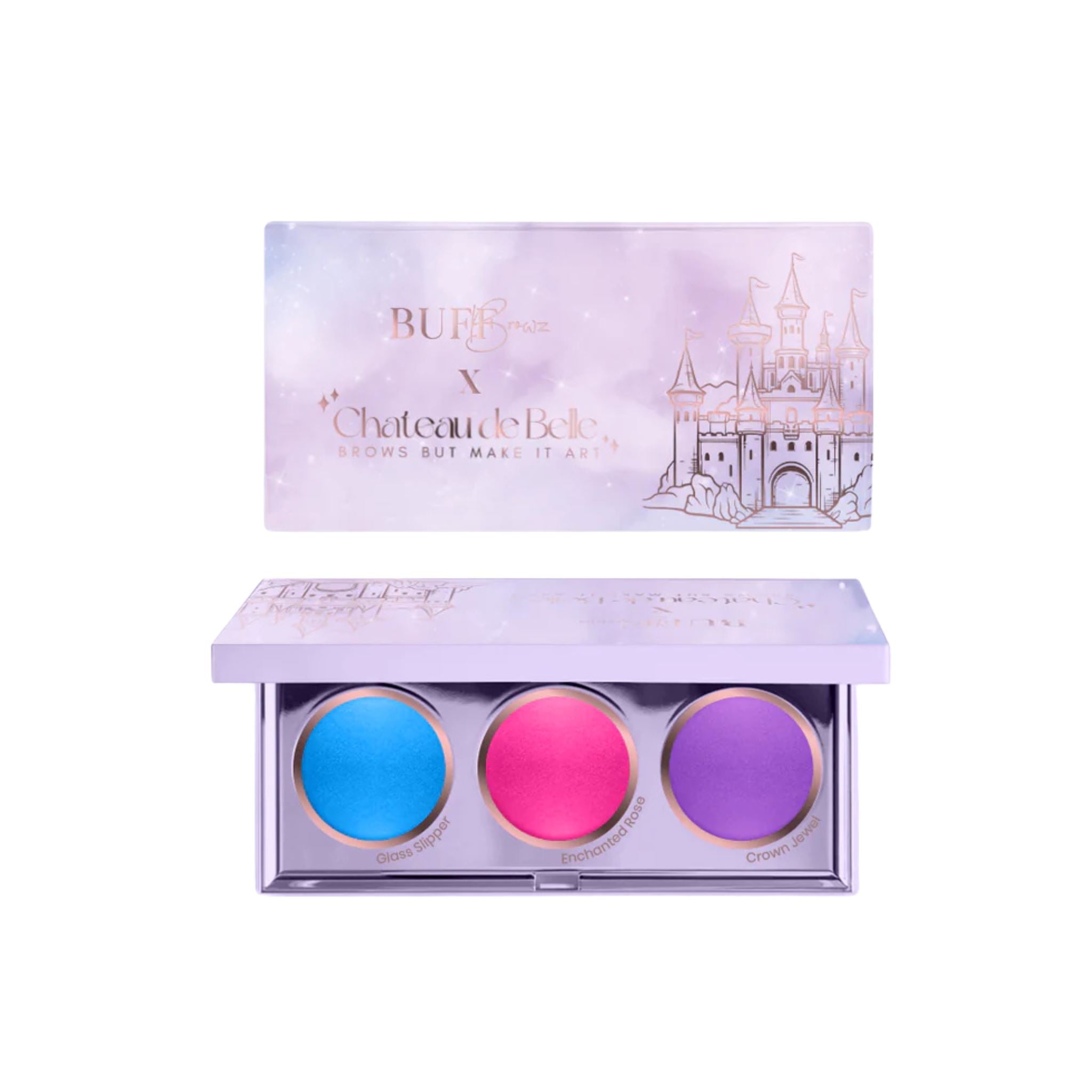 BUFF BROWZ x Chateau De Belle | Brow Paste Palette buff browz & lashes