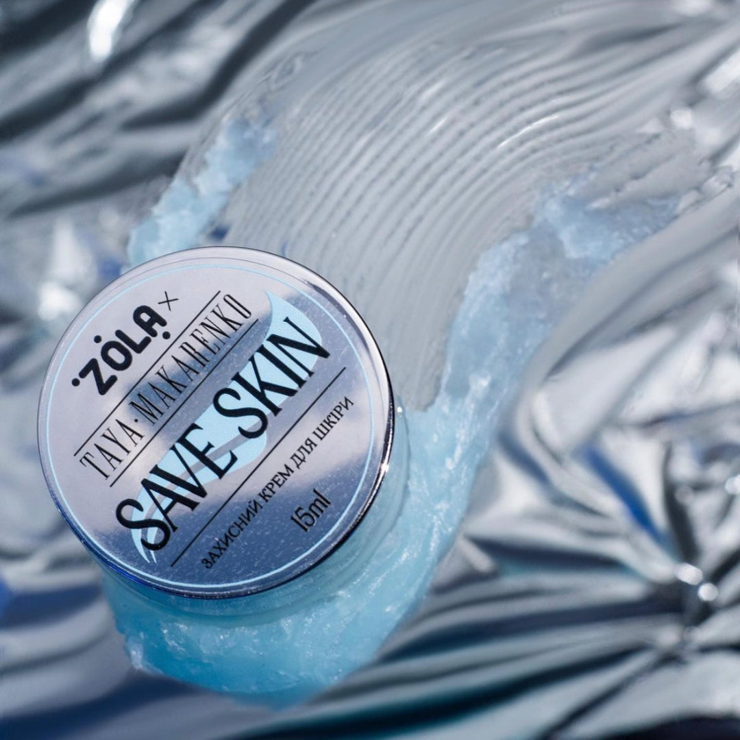 Zola Save Skin voor huid, wenkbrauwen en wimpers, beschermend en voedend met natuurlijke ingrediënten.