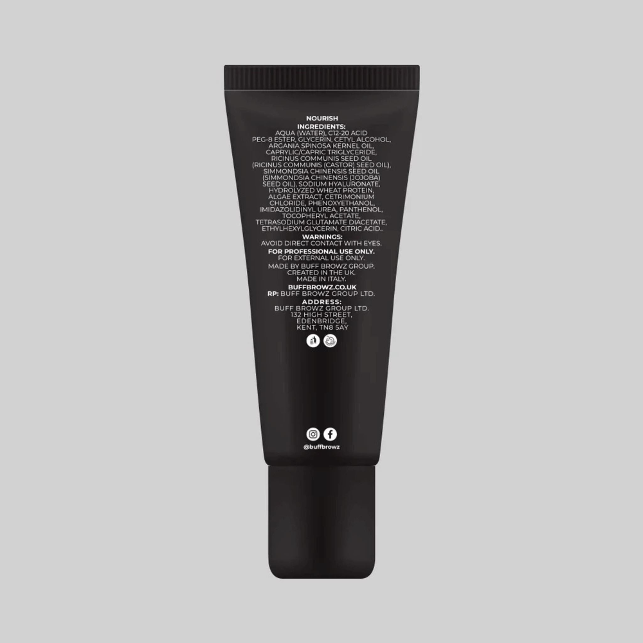 BUFF BROWZ & LASHES | CYSTEAMINE BROW LAMINATION | Step 3 - Tube 15ml buff browz & lashes