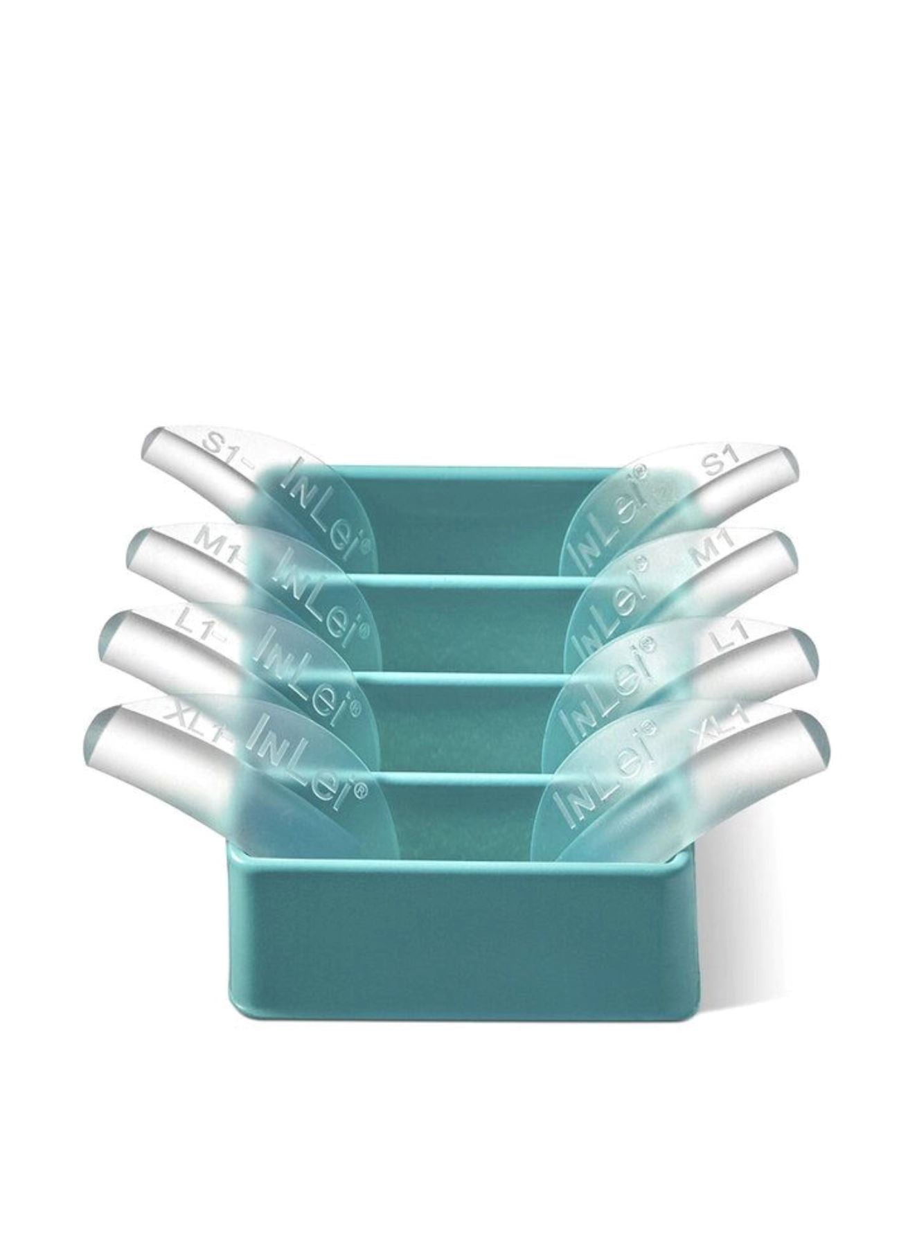 INLEI | ONLY 1 NATUURLIJKE KRUL/SILICONE CURLERS - 4 SIZES MIX inlei