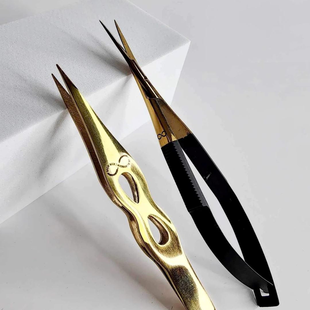 INFINITY | SPRING LOADED BROW SCISSORS infinity