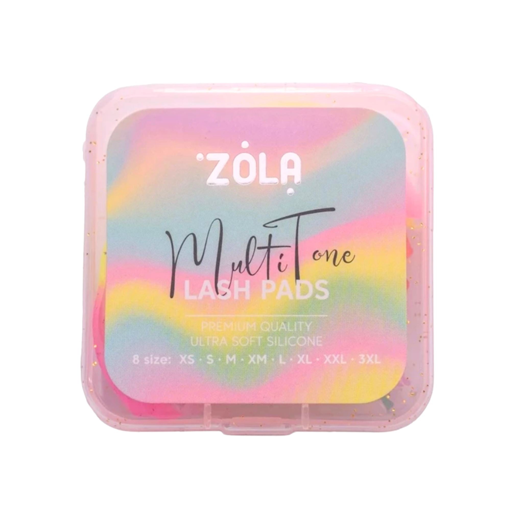 Multi Tone Shields Flat shields van zacht siliconen, set van 8 maten (XS-3XL) voor een prachtig lifteffect