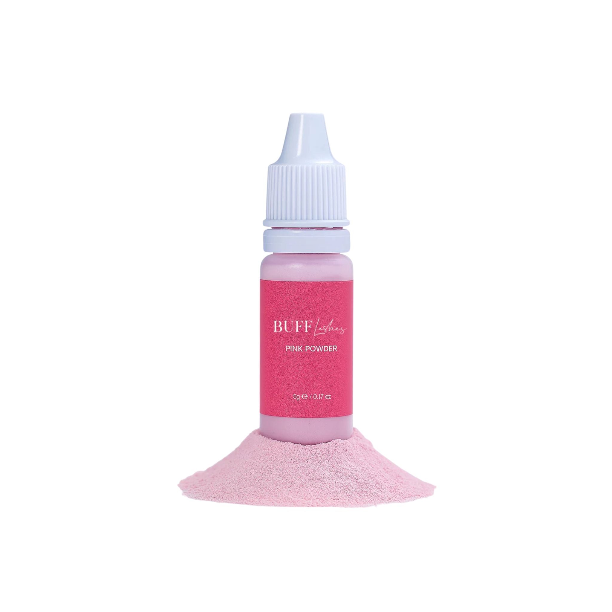 Pink Powder voor lash lift behandelingen om lotions te verdikken en wimpers te voeden