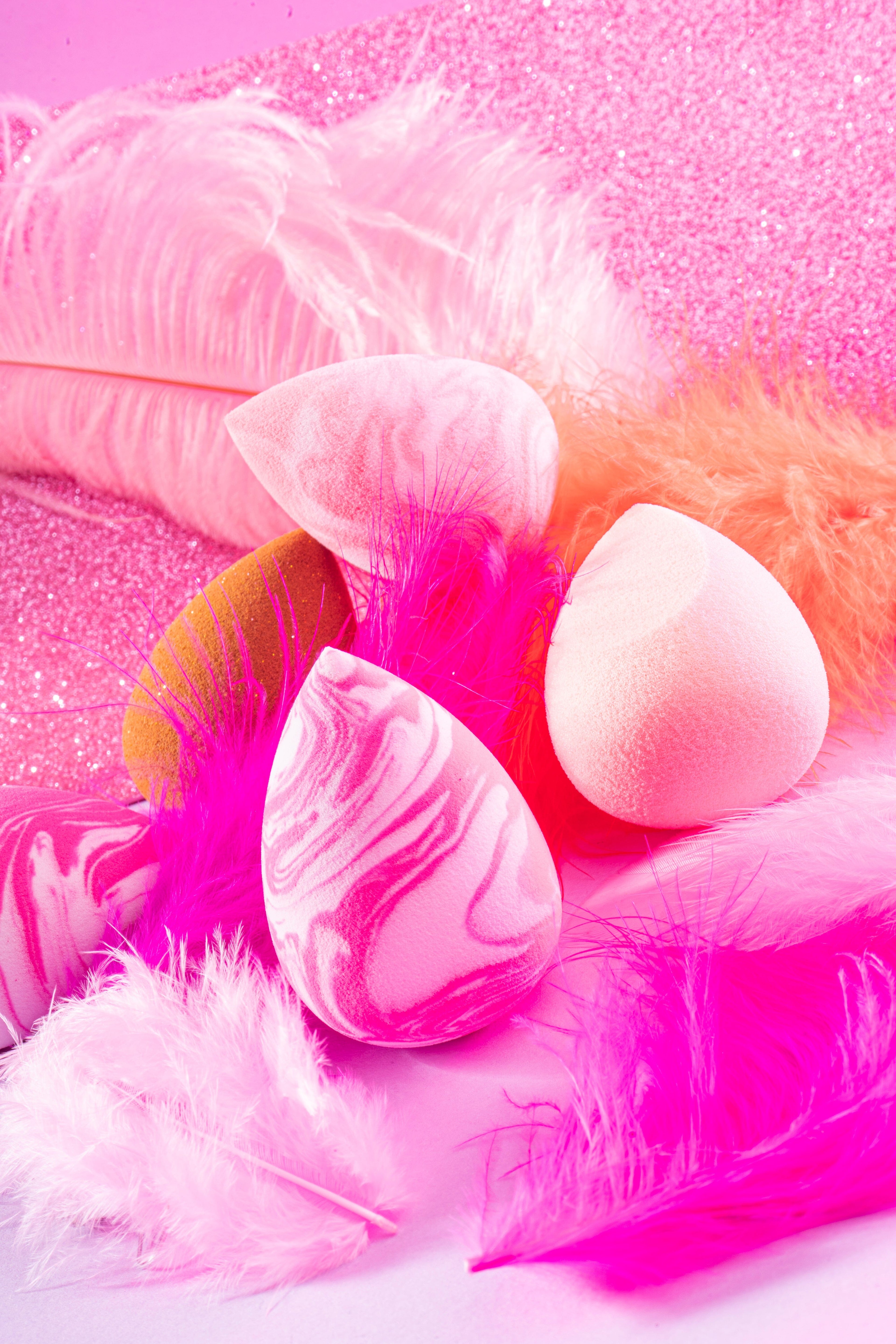 ZOLA make-up spons van latex voor precies blenden van foundation, concealer en poeder.