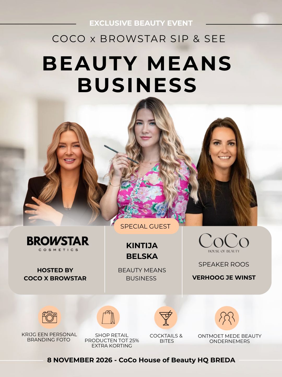 BEAUTY MEANS BUSINESS - 8 November
