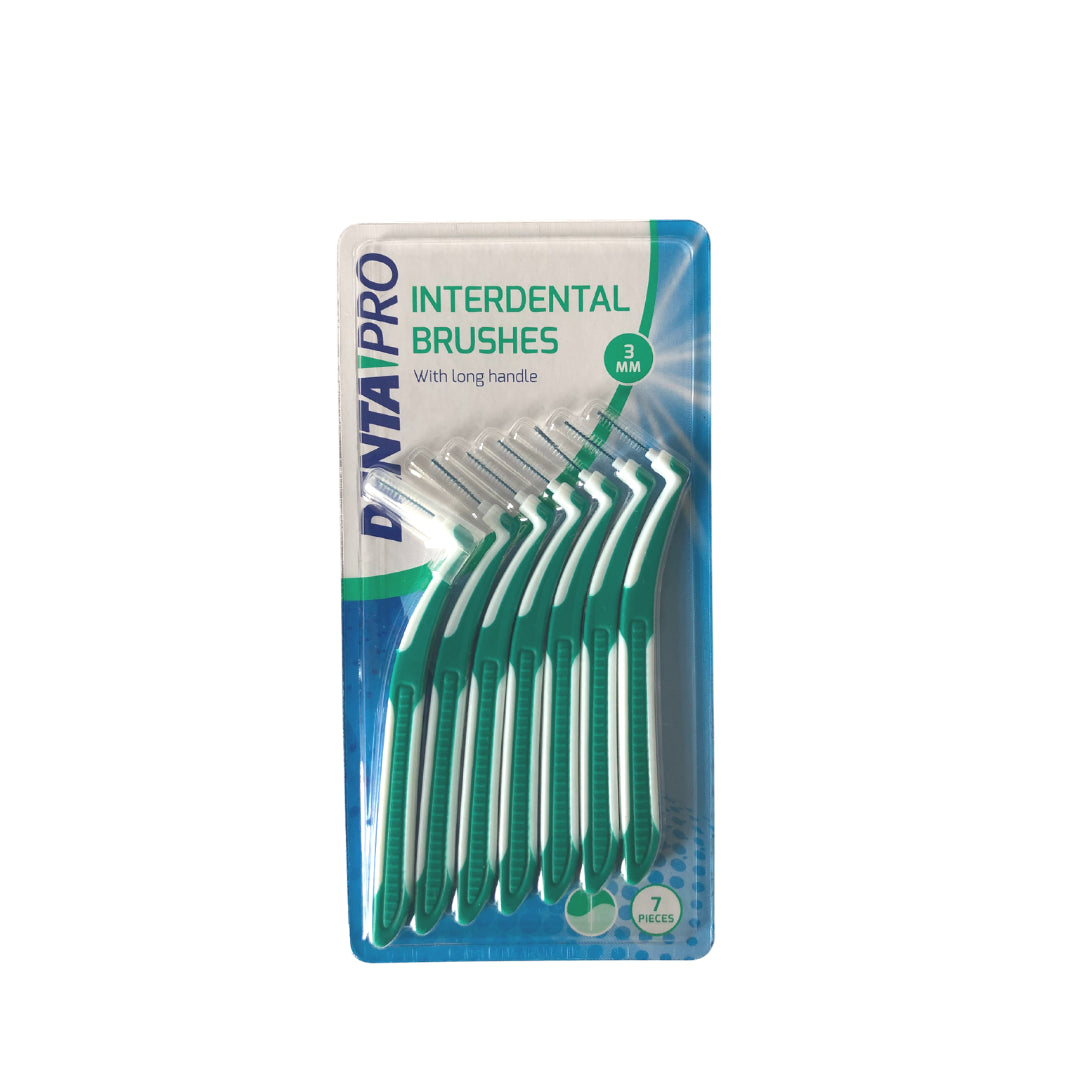 INTERDENTAL BRUSHES for BROWLAMINATION Browstar Cosmetics 3 MM groen