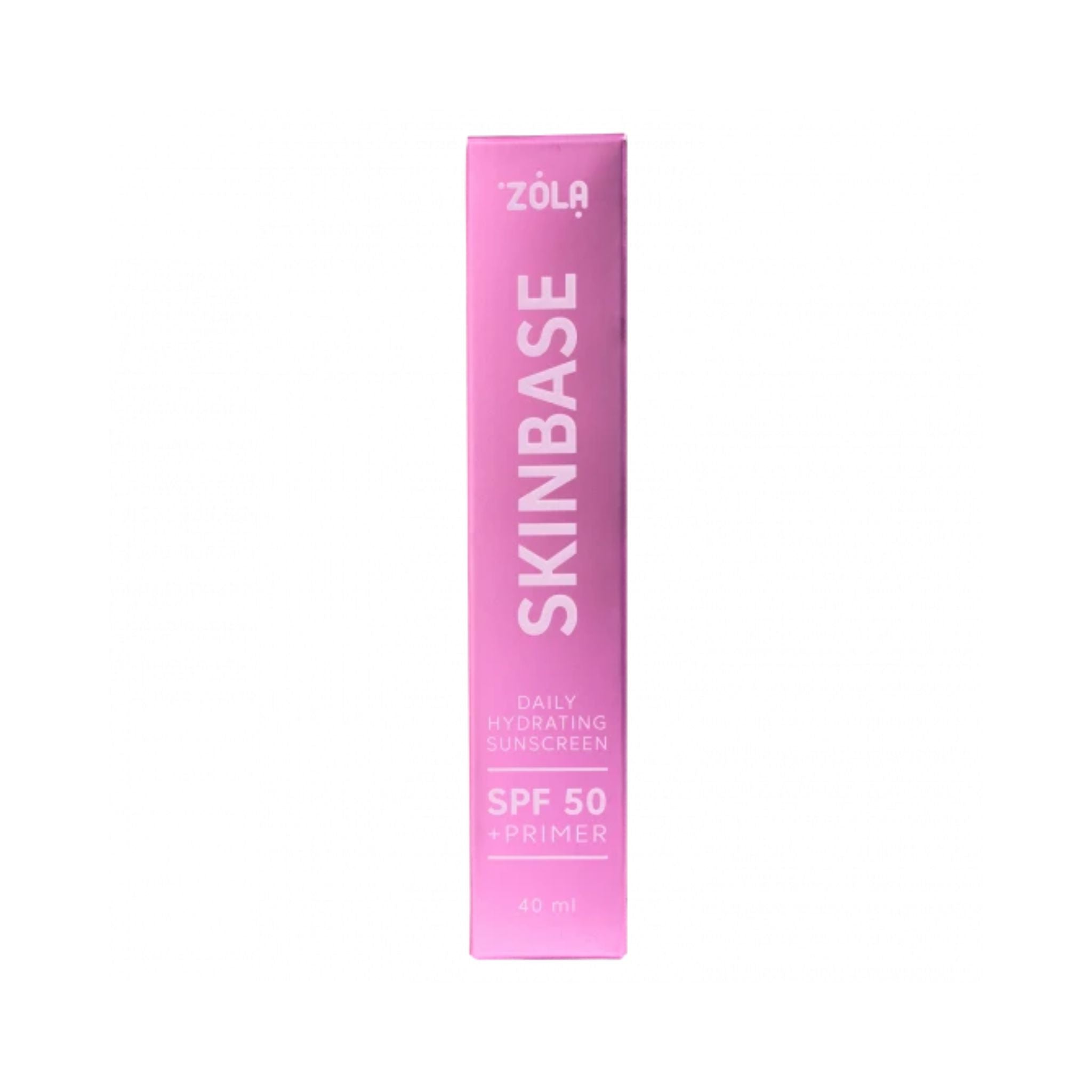 ZOLA SPF 50 SKINBASE Daily Hydrating Sunscreen 40 ml