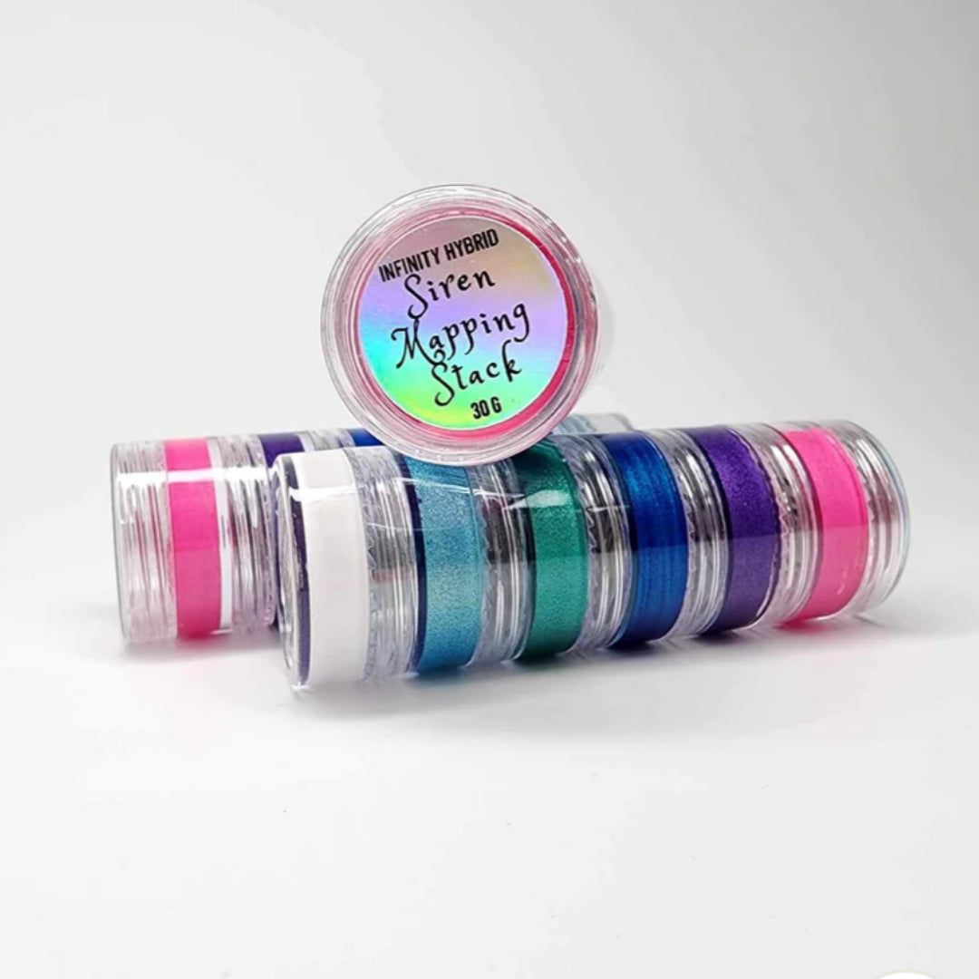 INFINITY | METALLIC MAPPING PASTE | 6 x 5 gram infinity