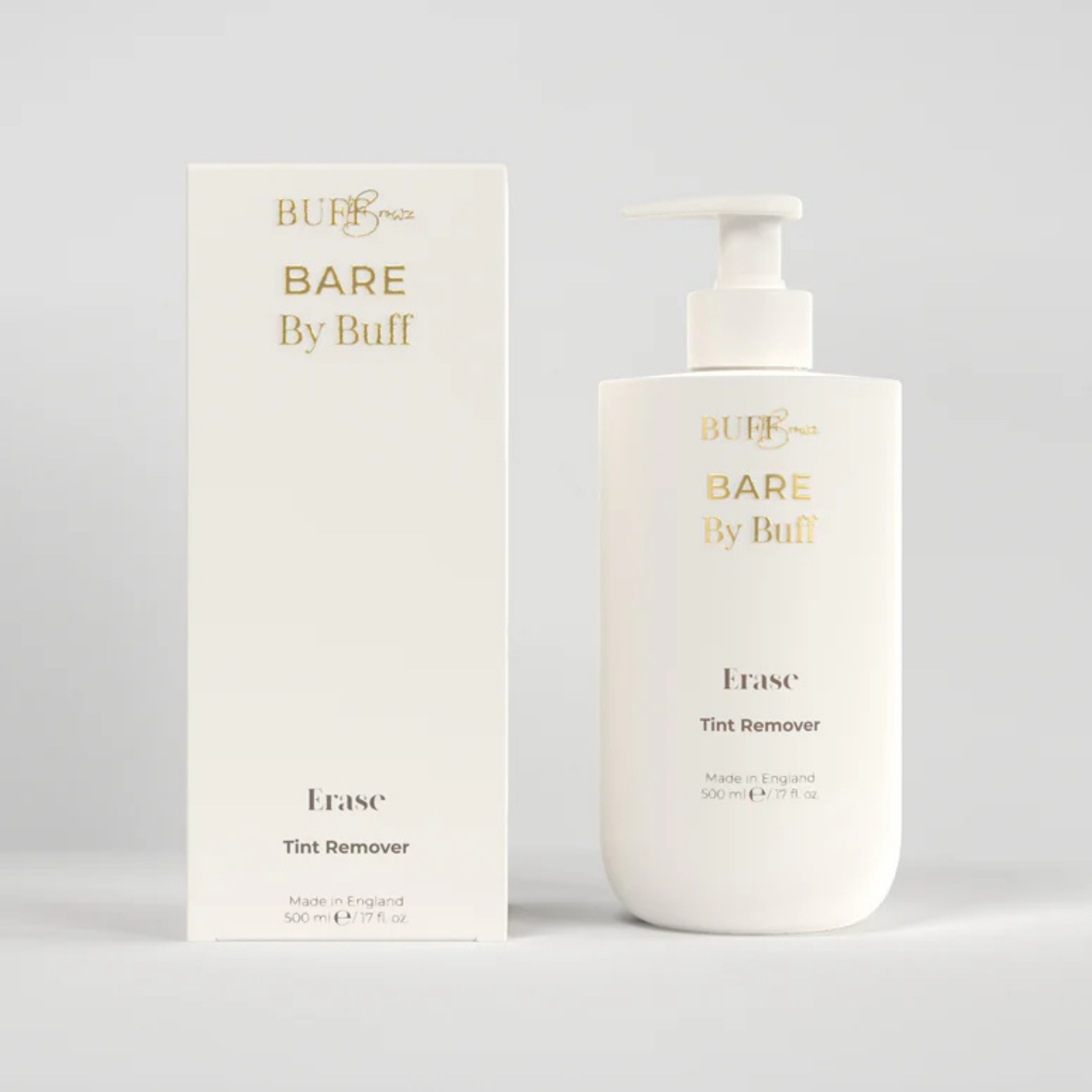 Buff Browz & Lashes | Bare by Buff - ERASE 500ml