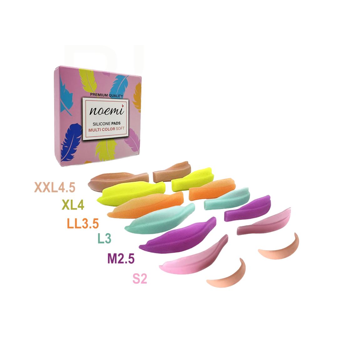 NOEMI | LASH LIFT SHIELDS | Multi Color Soft noemi
