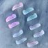 LASH SHADE | ROUND GLITTER SHIELDS WITH APEX | 5 pairs Lash Shade