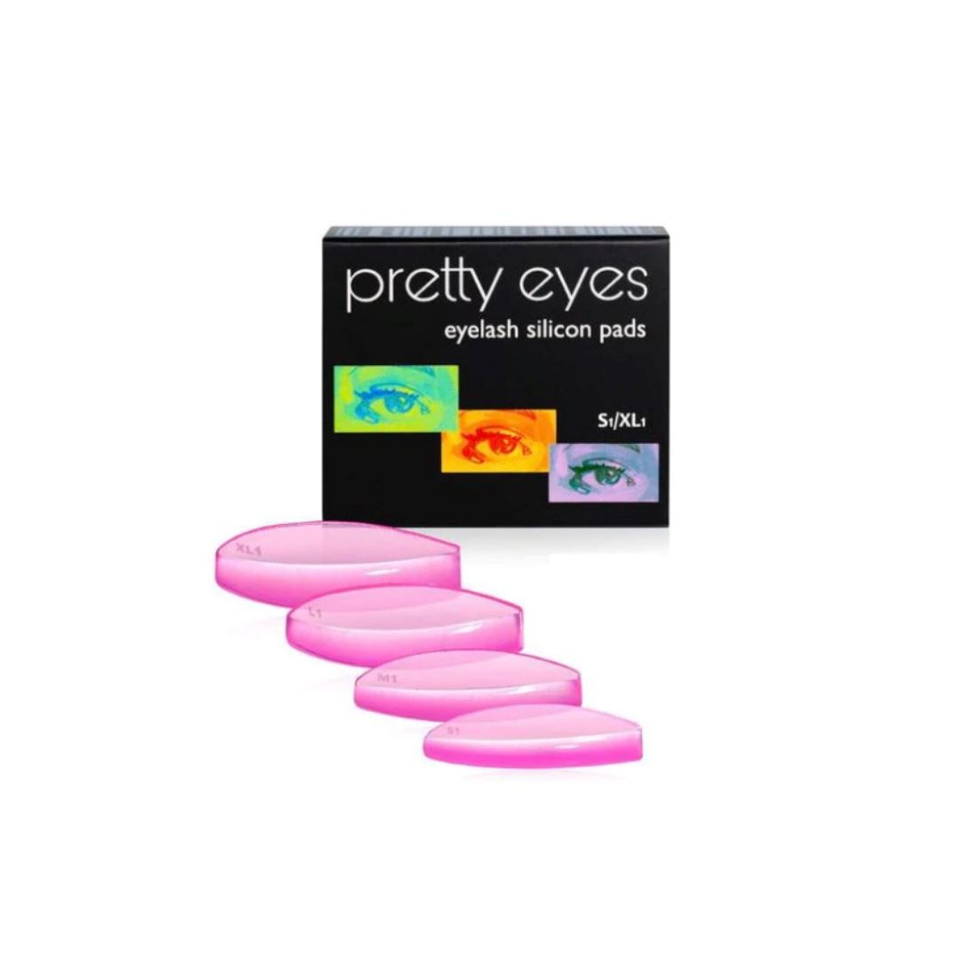 PRETTY EYES | LASH LIFT SHIELDS - Flat1 or Round Firm (pink) pretty eyes