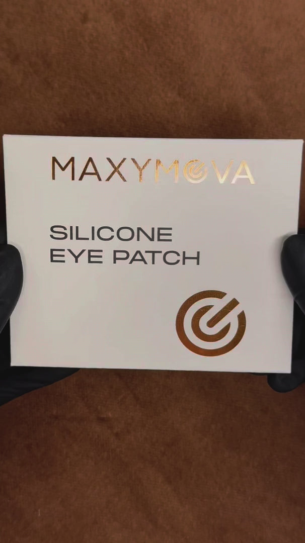 MAXYMOVA siliconen oogpatches 0,4 mm herbruikbare patches tegen wallen en lijntjes, geschikt voor alle huidtypes