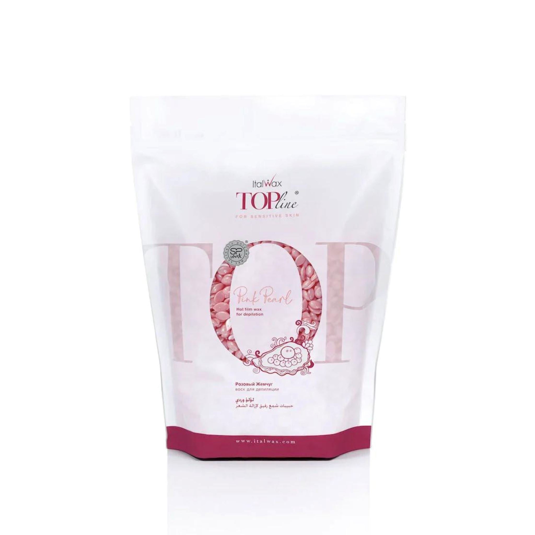 ITALWAX | TOPLINE PINK PEARL FILM WAX | 750g italwax
