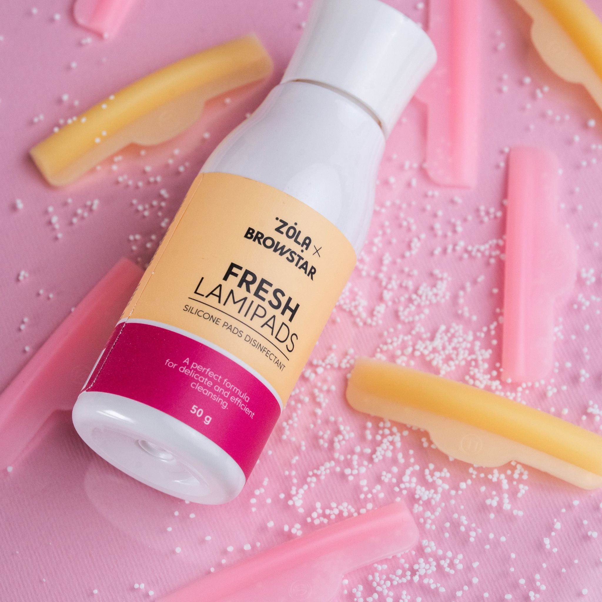 ZOLA x BROWSTAR | Fresh LamiPads - Disinfectant & Cleanser for silicone shields ZOLA