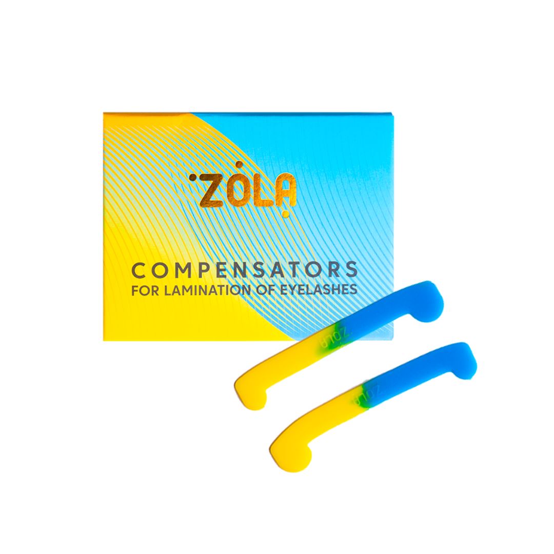 ZOLA lash lift shields 6 kleuren, hypoallergeen en elastisch silicone voor veilige en comfortabele lash lift.