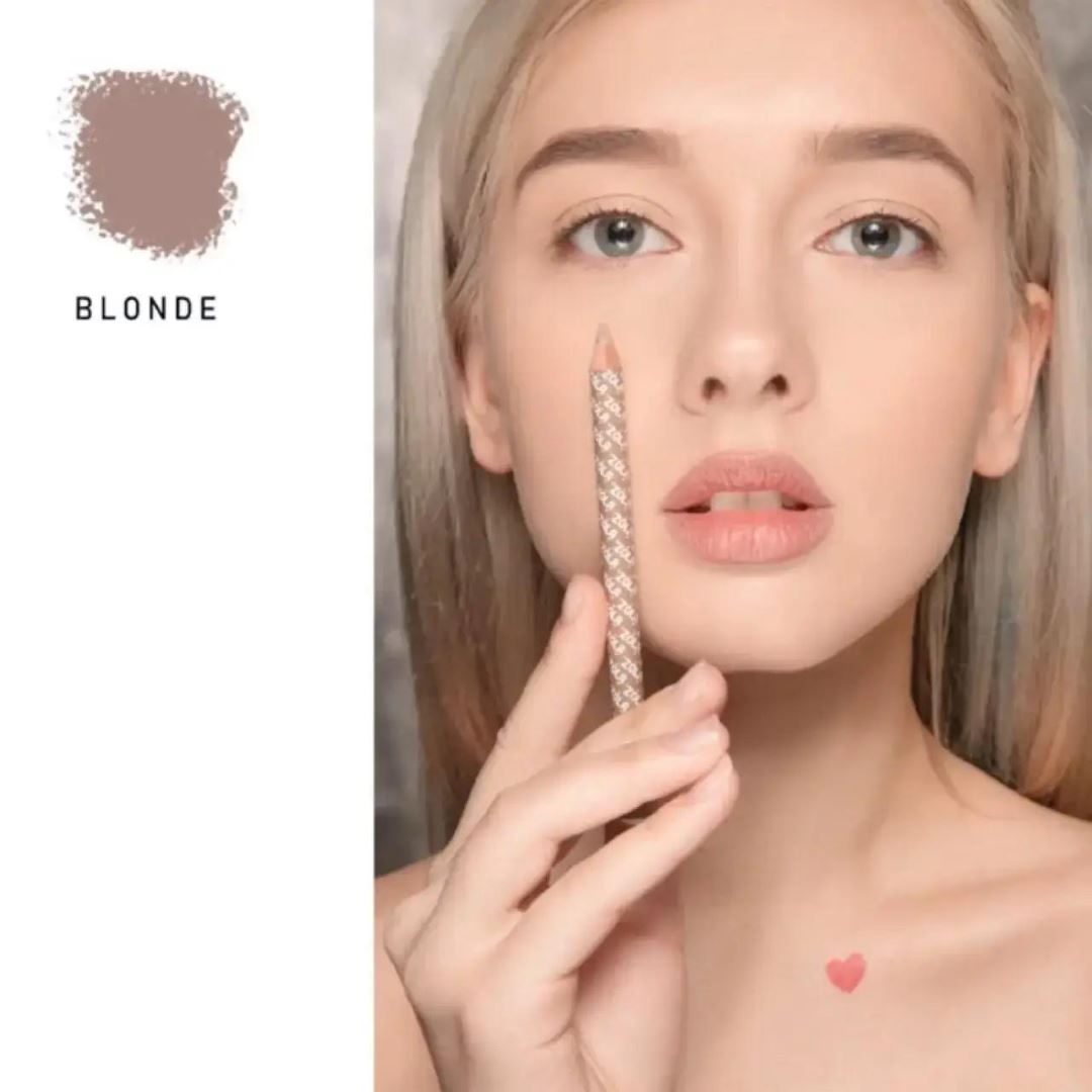 ZOLA powder eyebrow pencils voor zachte, gelijkmatige wenkbrauwkleur. Verkrijgbaar in 4 tinten van blond tot donkerbruin.