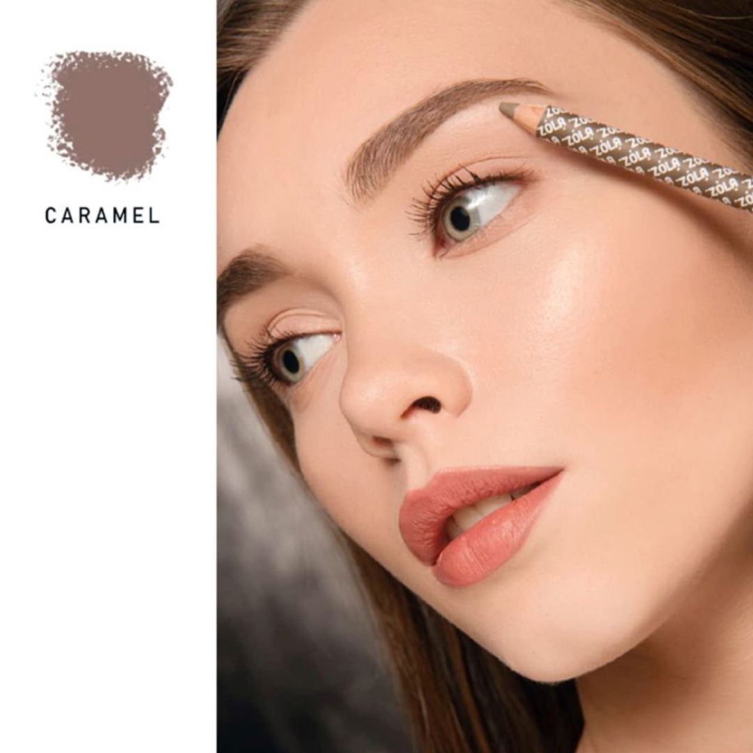 ZOLA powder eyebrow pencils voor zachte, gelijkmatige wenkbrauwkleur. Verkrijgbaar in 4 tinten van blond tot donkerbruin.