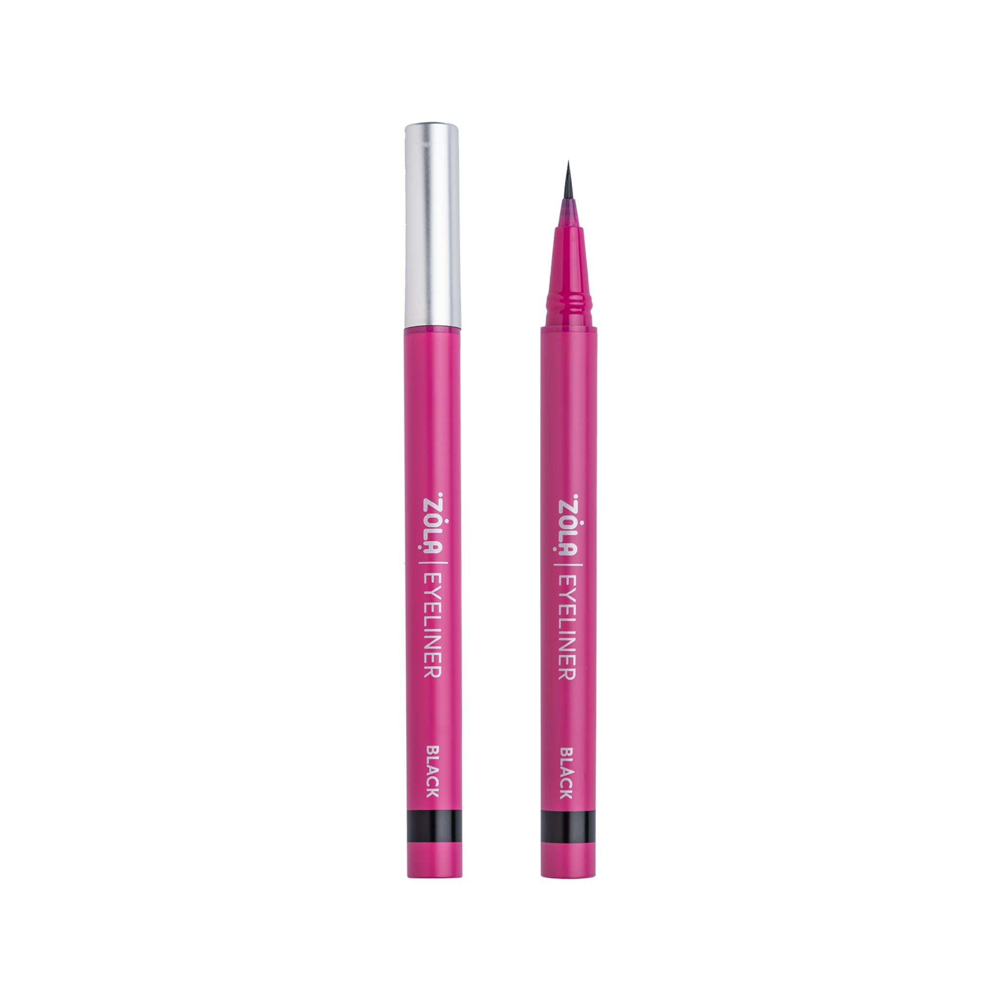 zwarte eyeliner van zola cosmetics