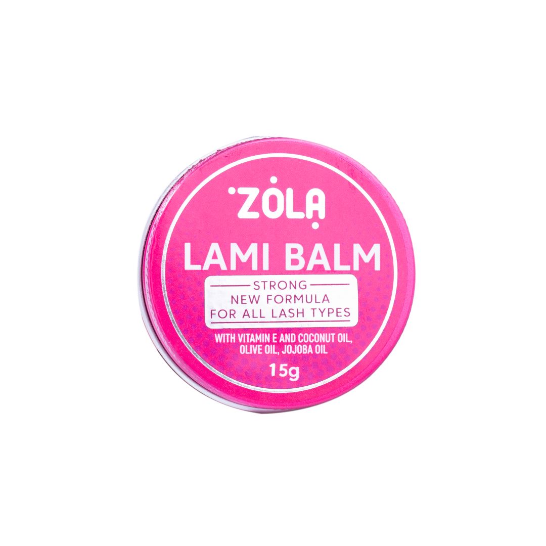 ZOLA Lami Balm hydrateert, voedt en fixeert wimpers tijdens de lash lift procedure. Verkrijgbaar in 15 en 30 gram.