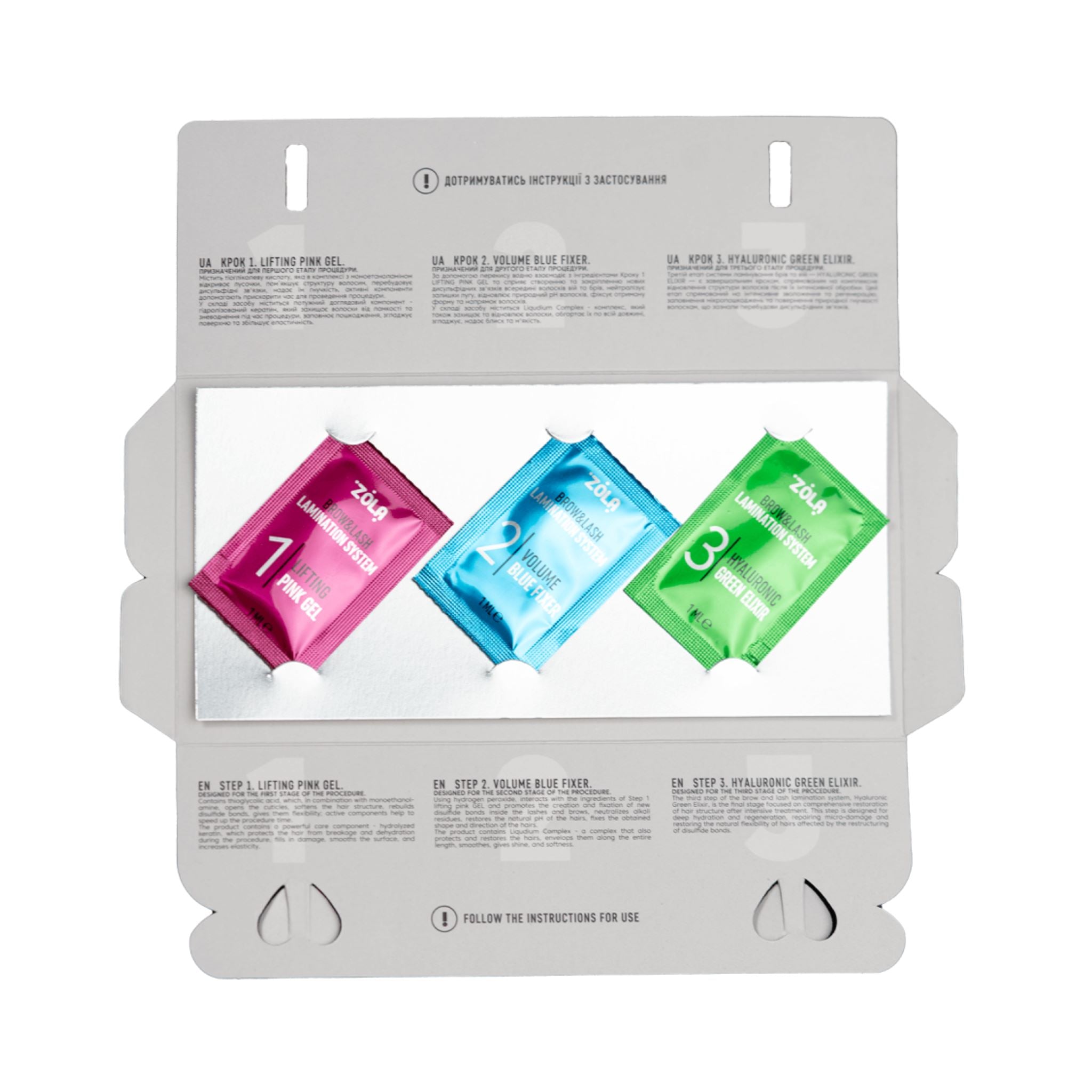 ZOLA | Color Lab Lamination Set - Sachets ZOLA