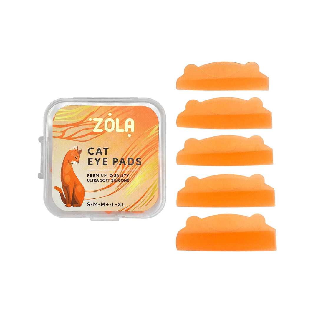 ZOLA Flat Shields van zacht silicone voor een mooie wimperlift. Set met 5 maten, flexibel en comfortabel in gebruik.