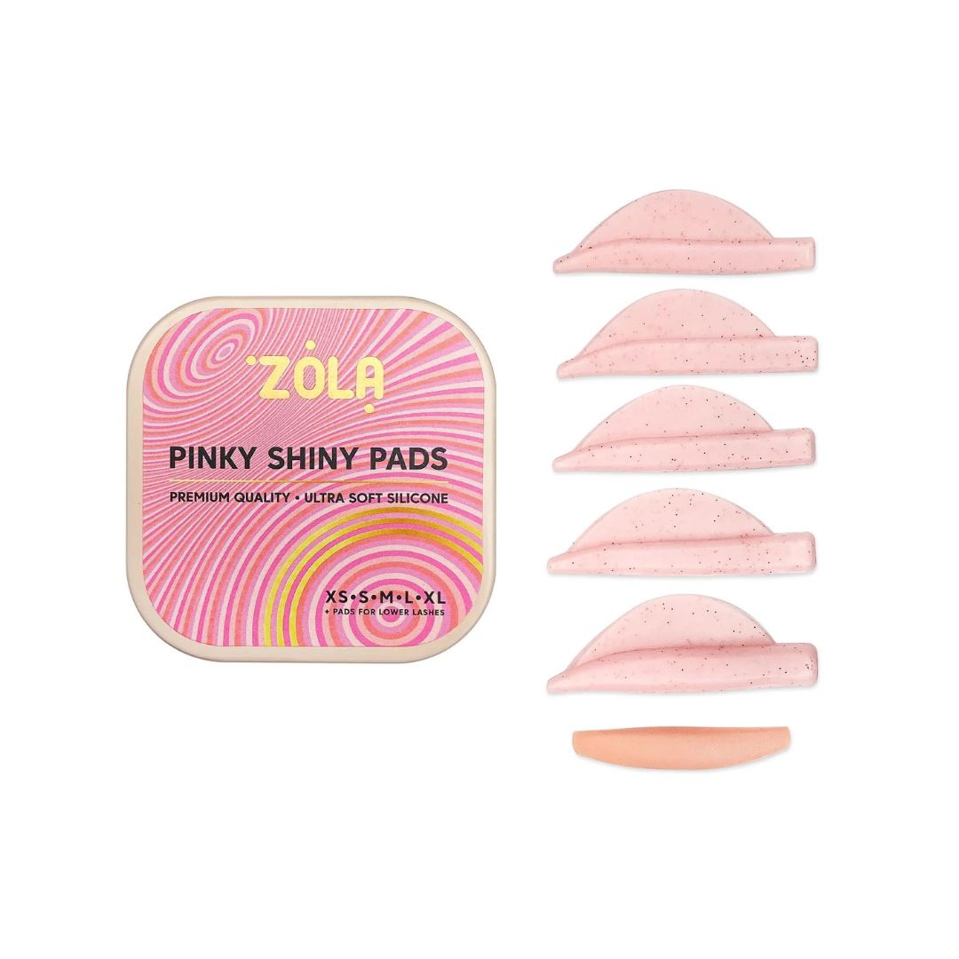 ZOLA round shields set XS tot XL voor bovenste wimpers, 1 paar voor onderste, mix van liftend en krullend effect.
