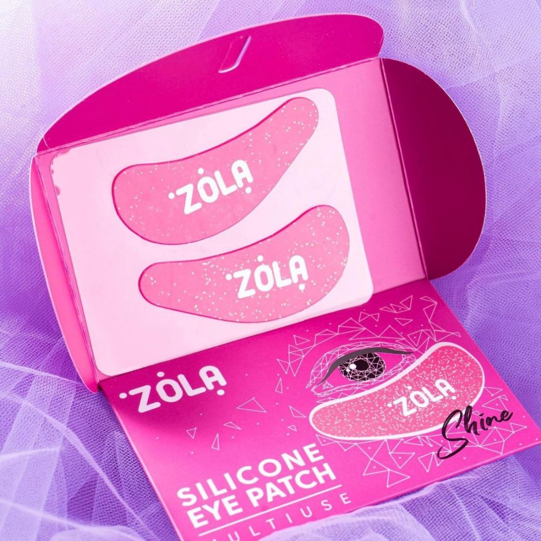 Hypoallergene herbruikbare eyepatches van silicone. Makkelijk schoon te maken, in roze of zwart.