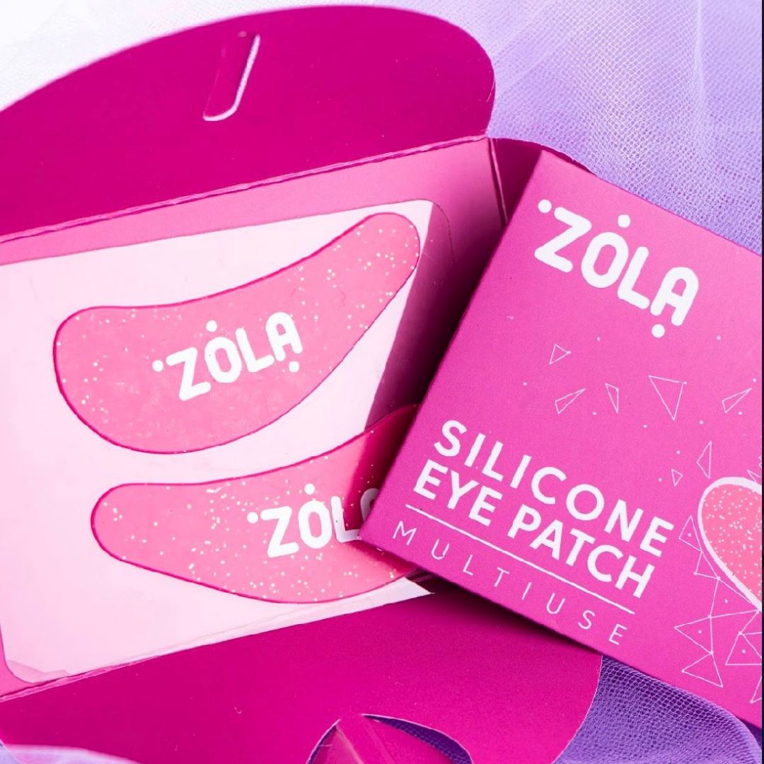 Hypoallergene herbruikbare eyepatches van silicone. Makkelijk schoon te maken, in roze of zwart.