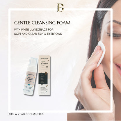 DELLA &amp; DELLE | BROW CLEANSING FOAM della &amp; delle 