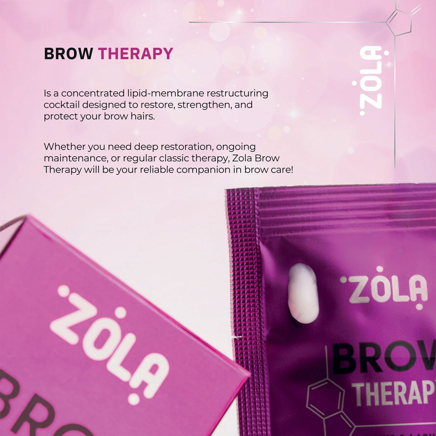 retail: ZOLA | 4 STUKS -BROW THERAPY 10x1.5ml ZOLA 