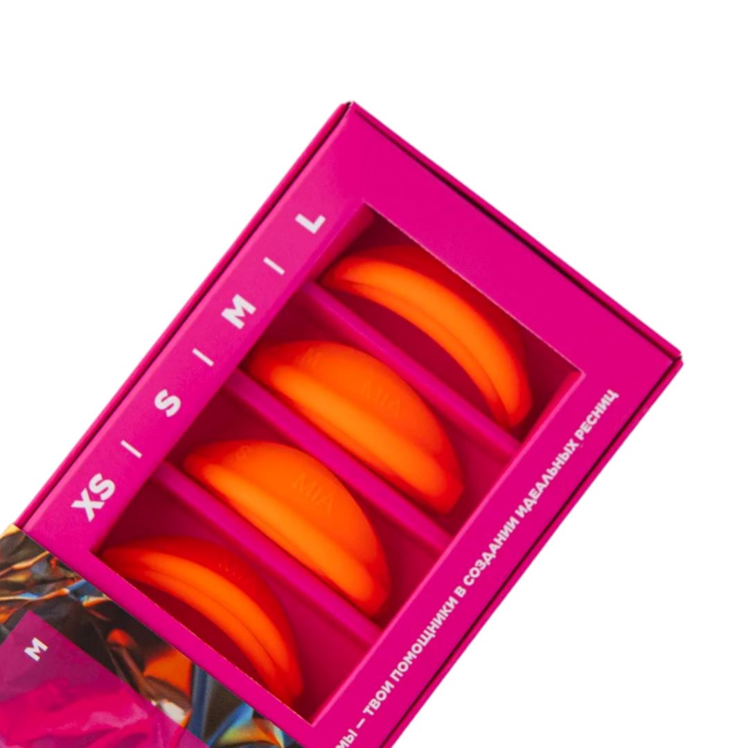 MIA | LASH LIFT SHIELDS SET - Pink or Orange mia professional Orange 