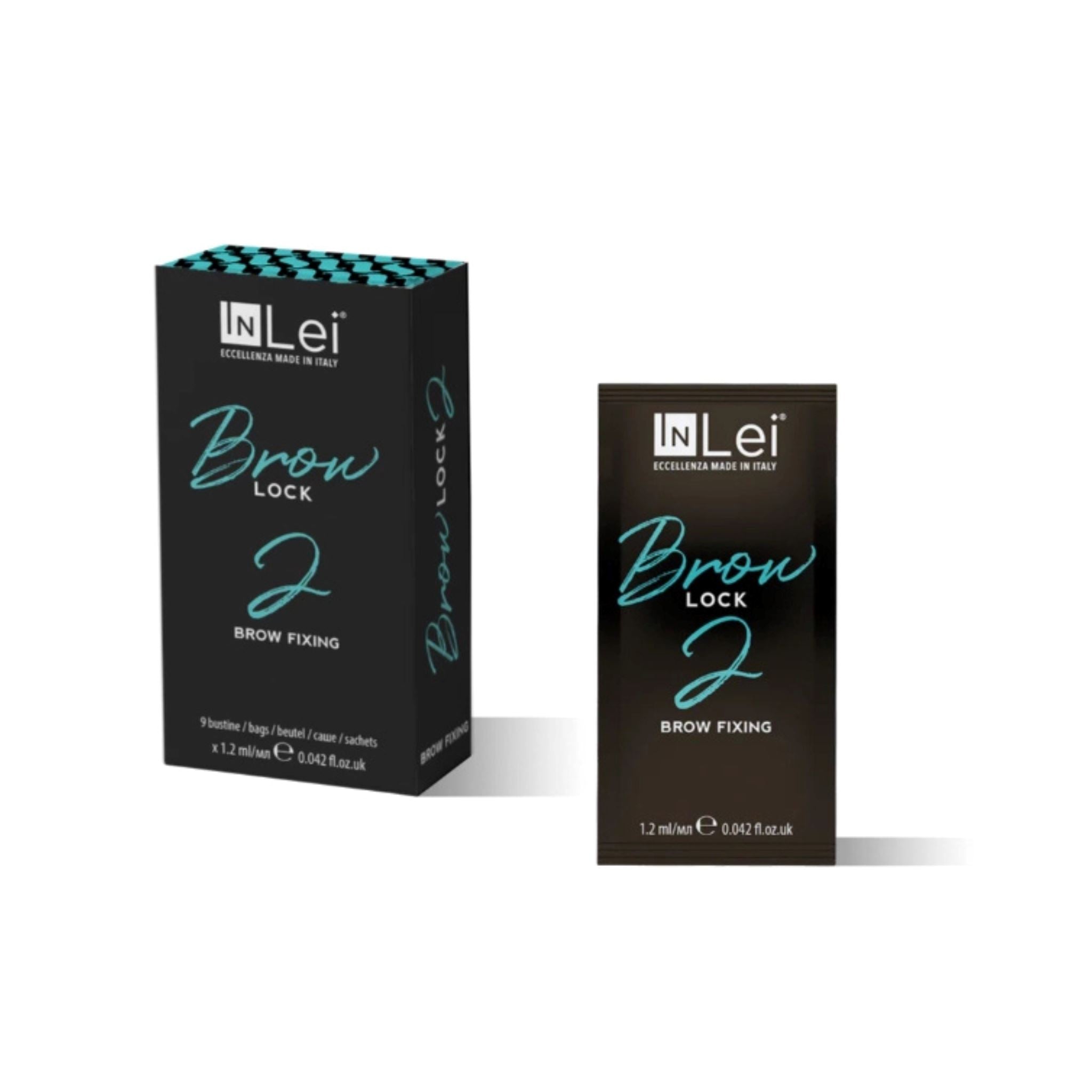 INLEI | BROW LOCK 2 - ZAKJES 9 x 1.2ml inlei 