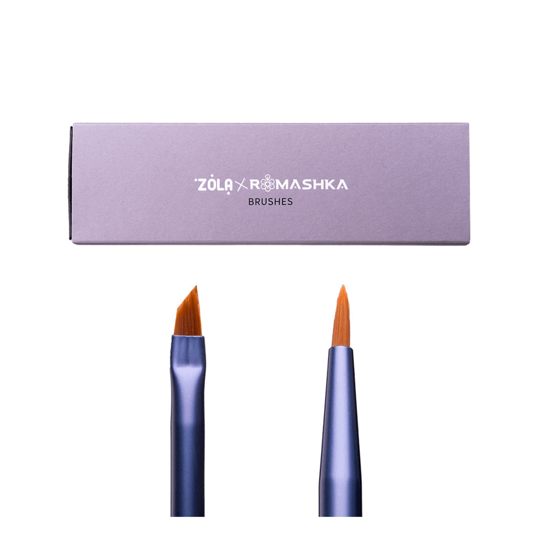 ZOLA x ROMASHKA | BRUSH SET FOR LASHES &amp; BROWS ZOLA 