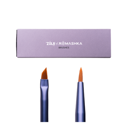 ZOLA x ROMASHKA | ENSEMBLE DE BROSSES POUR CILS ET SOURCILS