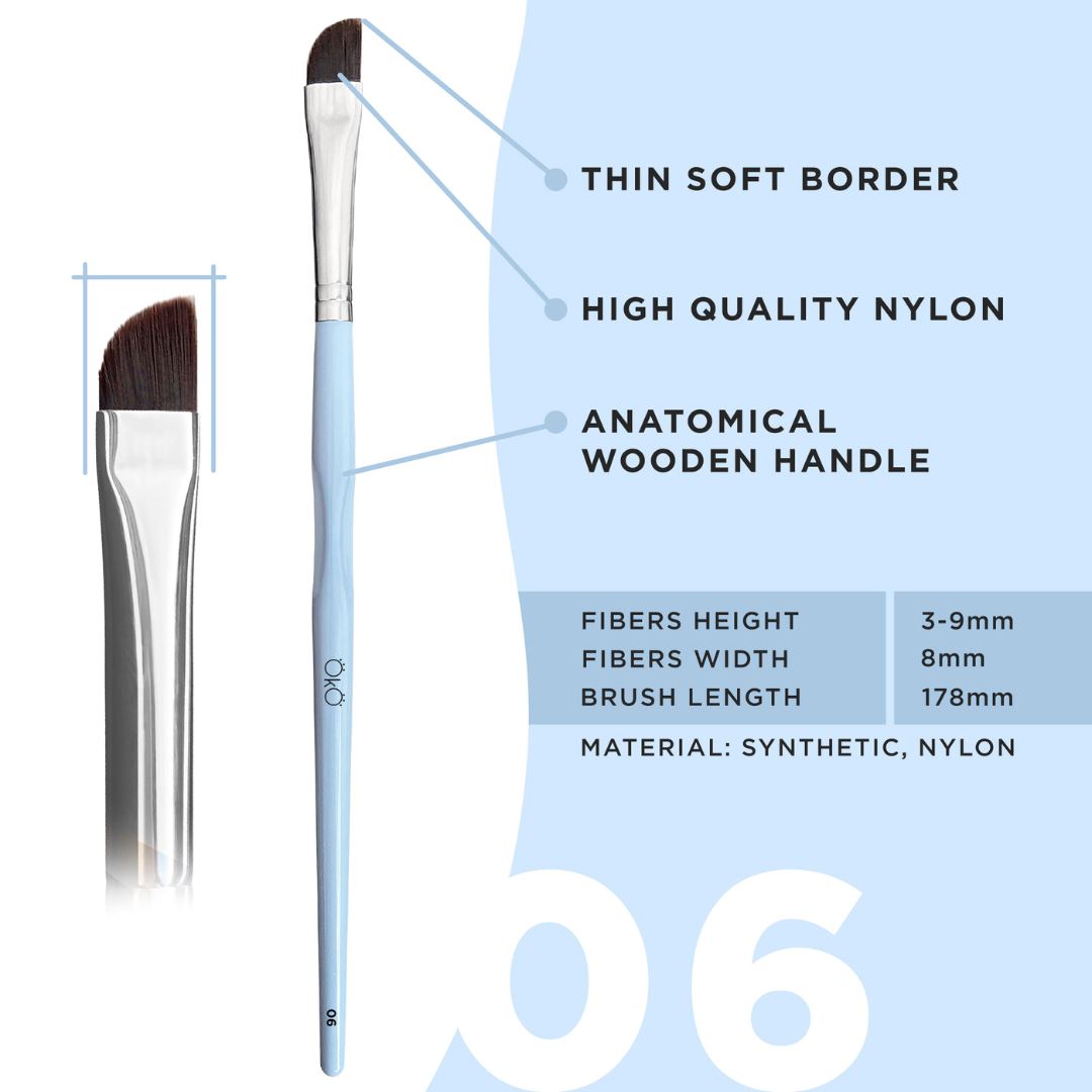 OKO | SOFT LARGED ANGLED BRUSH 06 OKO 