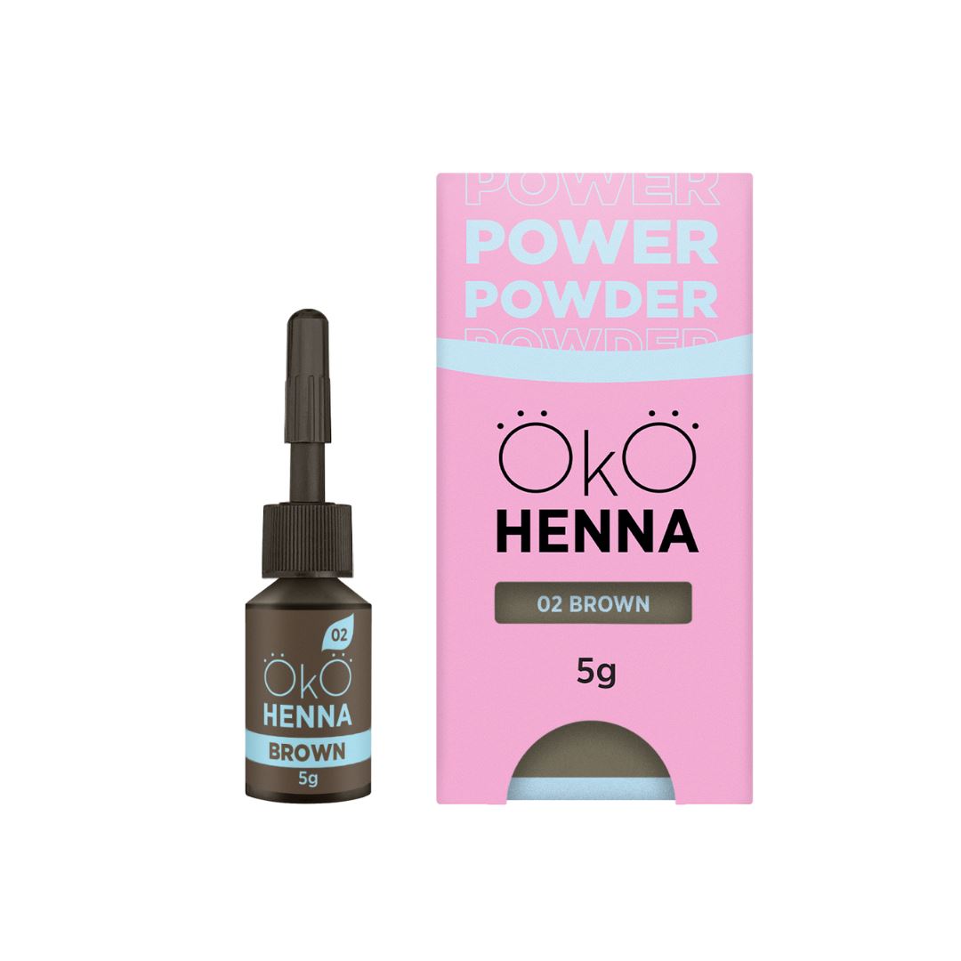 OKO | BROW HENNA | 02 BROWN OKO 5 gram 