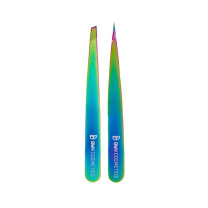 BWH COSMETICS | Pointy + Slanted Tweezer Set