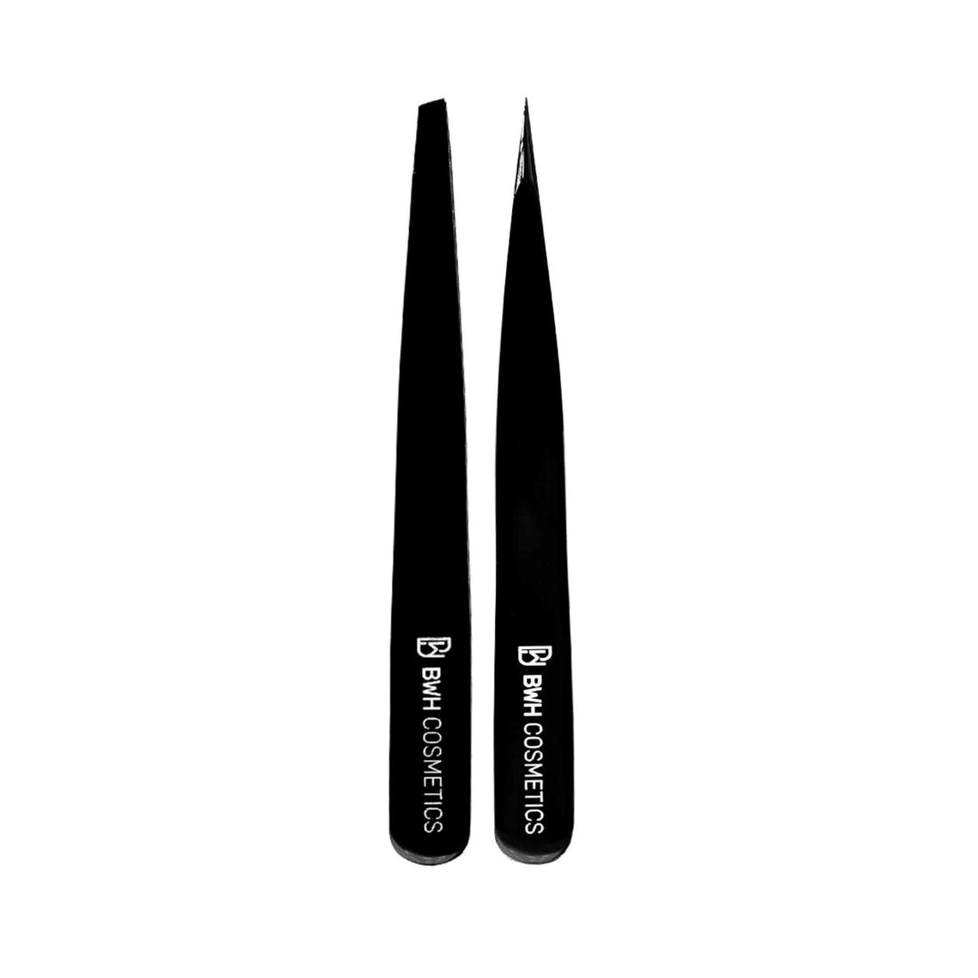 BWH COSMETICS | Pointy + Slanted Midnight Chrome Tweezers BWH Cosmetics 