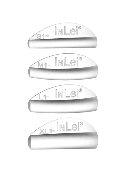 INLEI | ONLY 1 NATUURLIJKE KRUL/SILICONE CURLERS - 4 SIZES MIX inlei 