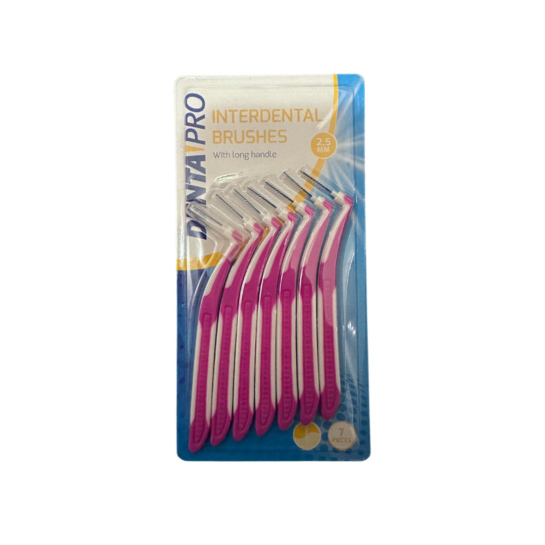 INTERDENTAL BRUSHES for BROWLAMINATION Browstar Cosmetics 2.5 MM roze 