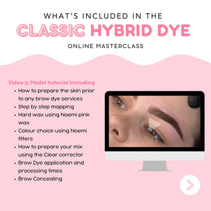 Noemi - Classic Hybrid Dye Masterclass Online NOEMI AUSTRALIA 