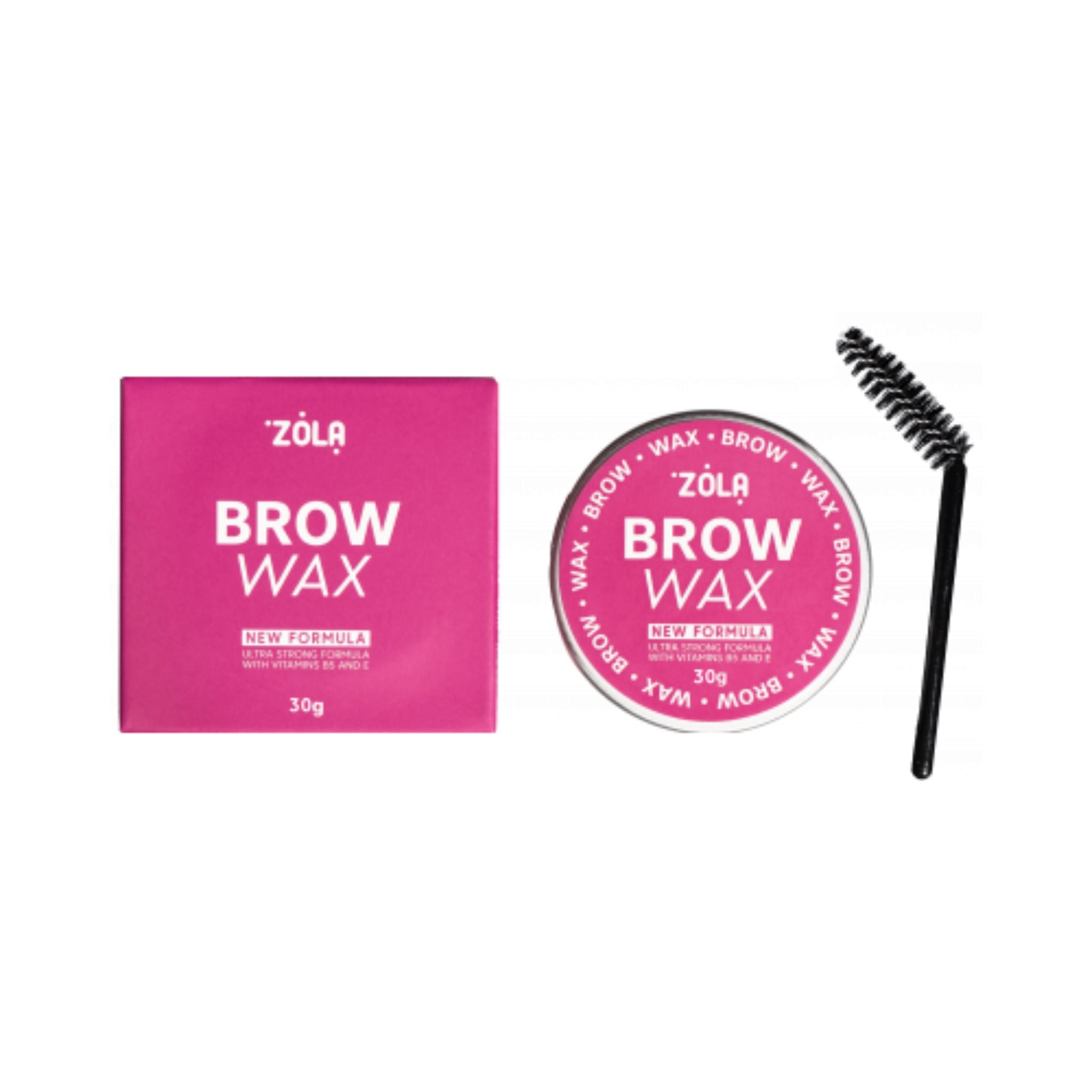 ZOLA Brow Styling Wax lichte en snel drogende wax voor strakke, verzorgde wenkbrauwen.